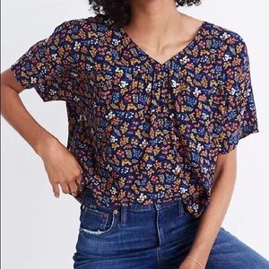 Madewell floral top